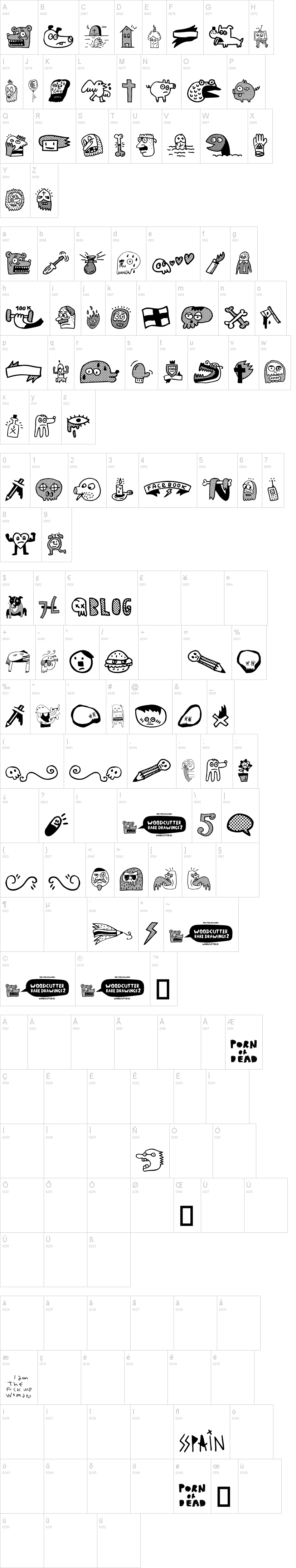 Woodcutter Rare Drawings 2