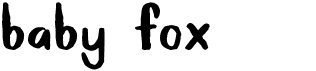 Baby Fox