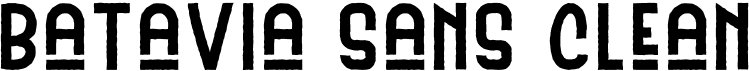 Batavia Sans Clean