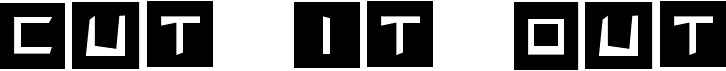 Cut It Out