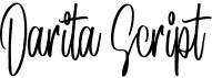 Darita Script