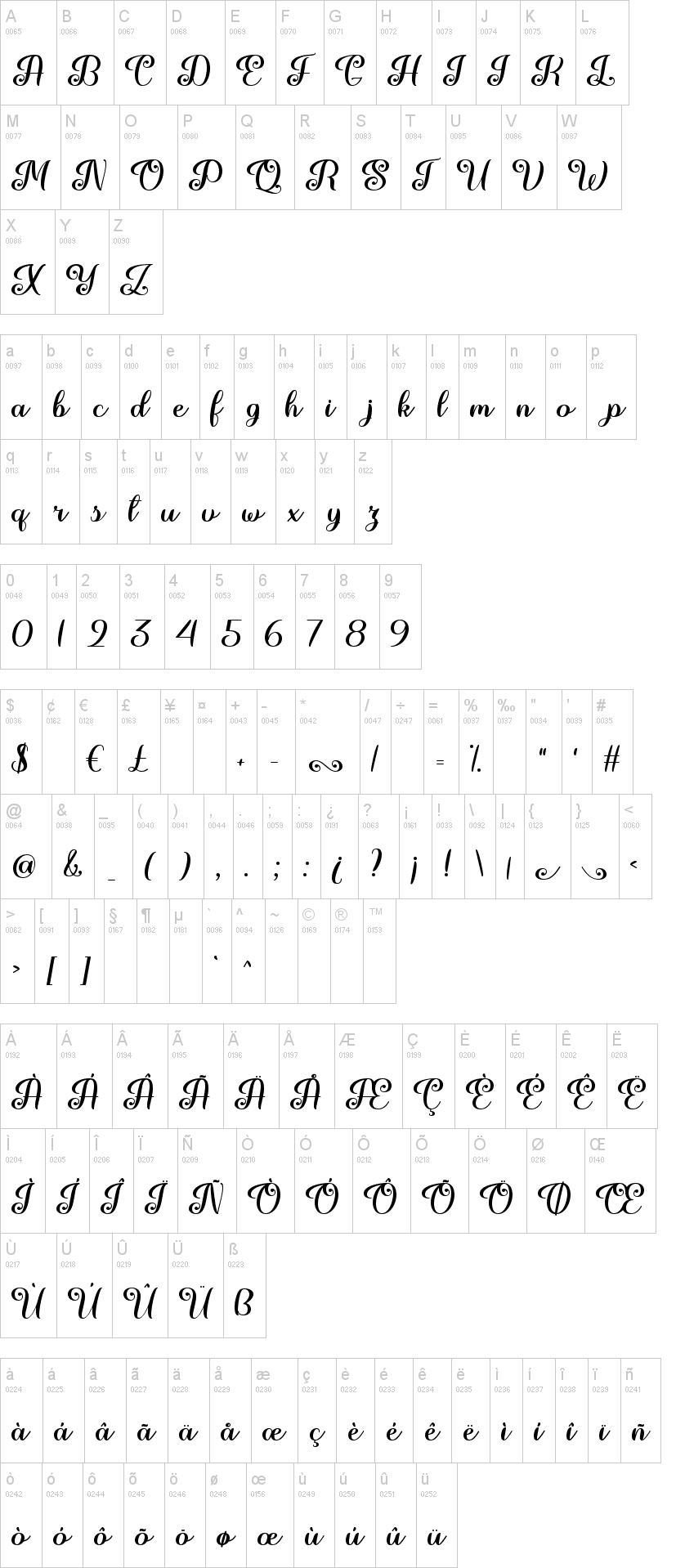 June Calligraphy