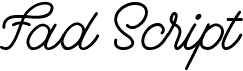 Fad Script