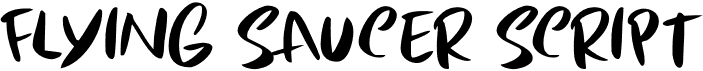 Flying Saucer Script