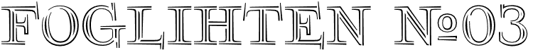 Foglihten No 03