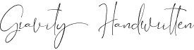 Gravity Handwritten