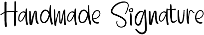 Handmade Signature