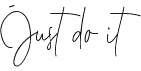 Just do it