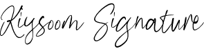 Kiysoom Signature