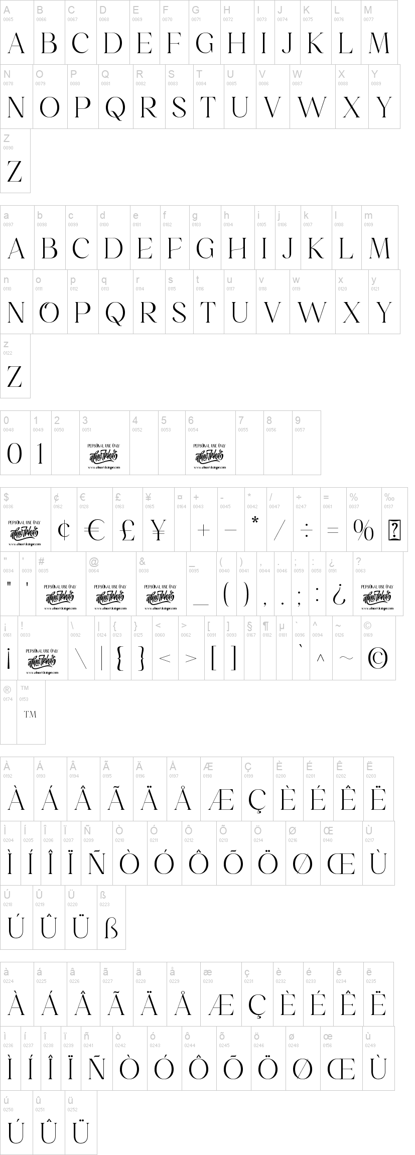 Emeralde Chamerions Serif
