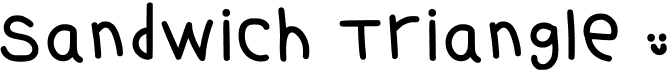 Sandwich Triangle