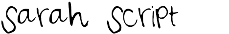 Sarah Script