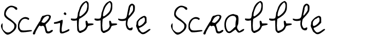 Scribble Scrabble