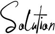 Solution