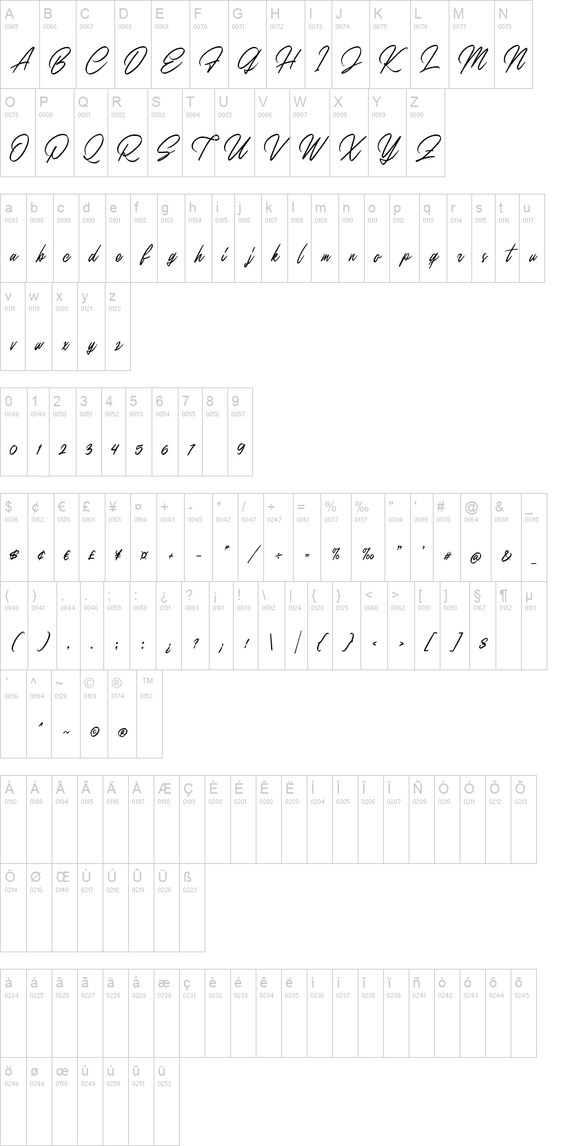 Hustonia Script