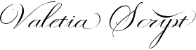 Valetia Script