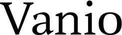 Vanio