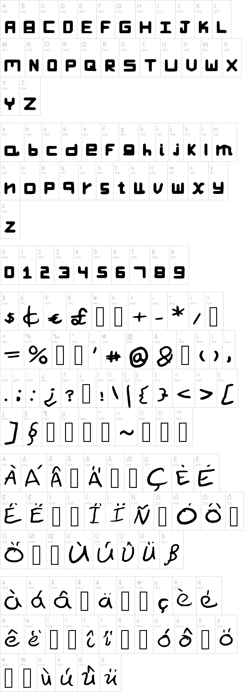 Kas Crack Font