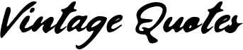 Vintage Quotes
