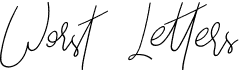 Worst Letters
